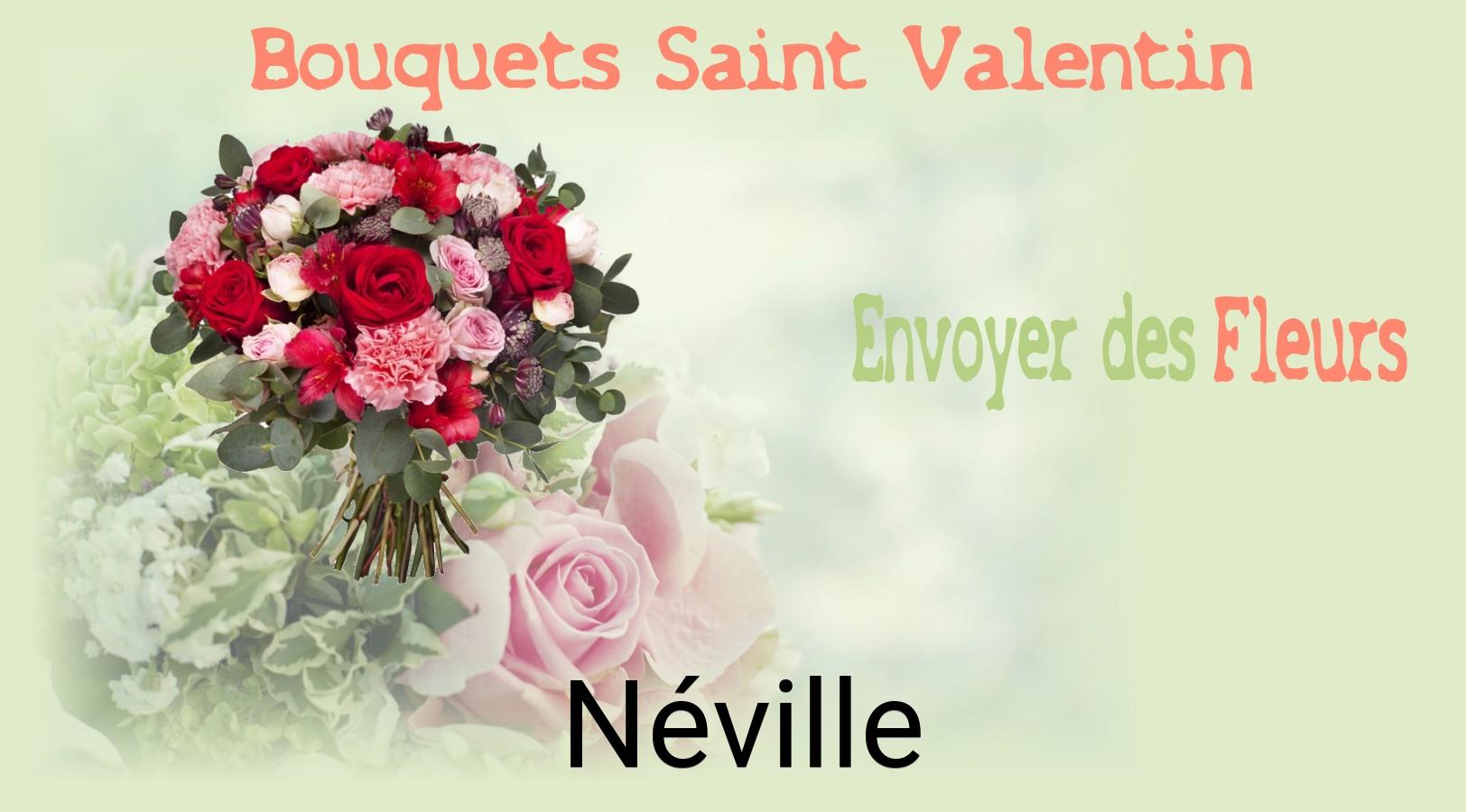 Roses de Saint-Valentin livrées à Néville